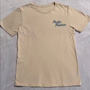 Men’s Pacific Sunwear Beige T-Shirt- Small